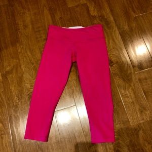 Lulu lemon long cropped workout leggings